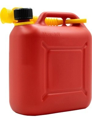 Пластиковая канистра 10 литров, арт. КП-ГСМ 10 красная, код: 17847