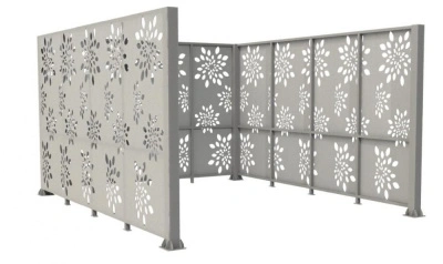 Ограждение площадки для КГМ