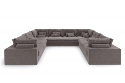 Диван Элизиум 8 модулей Вельвет-люкс - комфорт