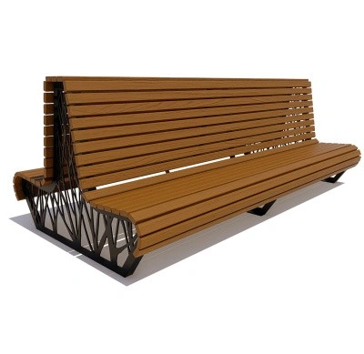 Скамейка уличная «Ессентуки» (2,5 м лиственница)