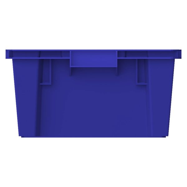 Ящик универсальный пищевой конусный 600х400х200, сплошной 