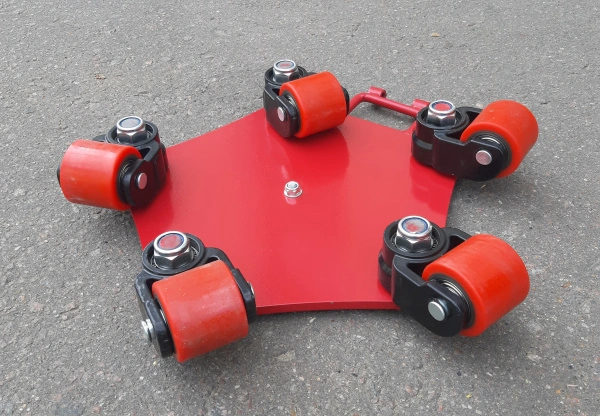 Поворотная такелажная тележка Стелла-техник CRP-4 грузоподъемность 4т