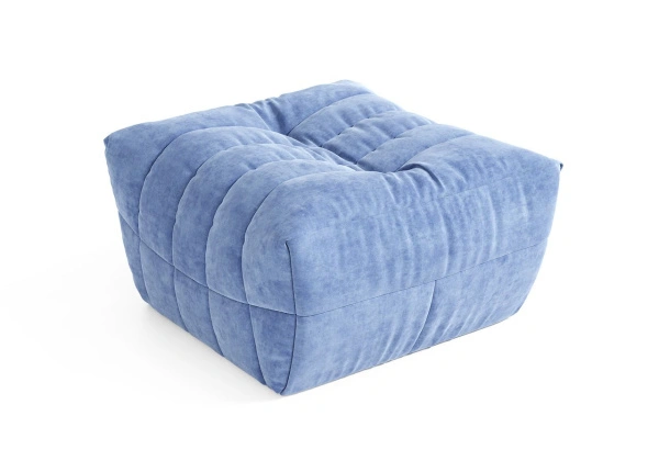 Пуф ДеФранс (Француз) Слим ткань Вельвет-люкс Комфорт
