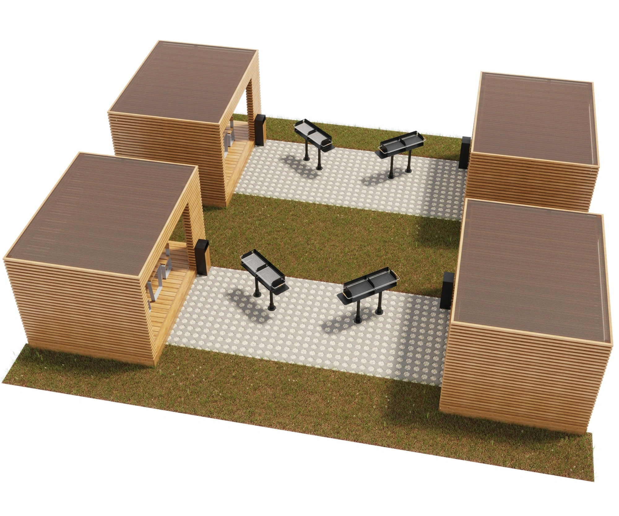 Мангальная зона №7 на 6 мест