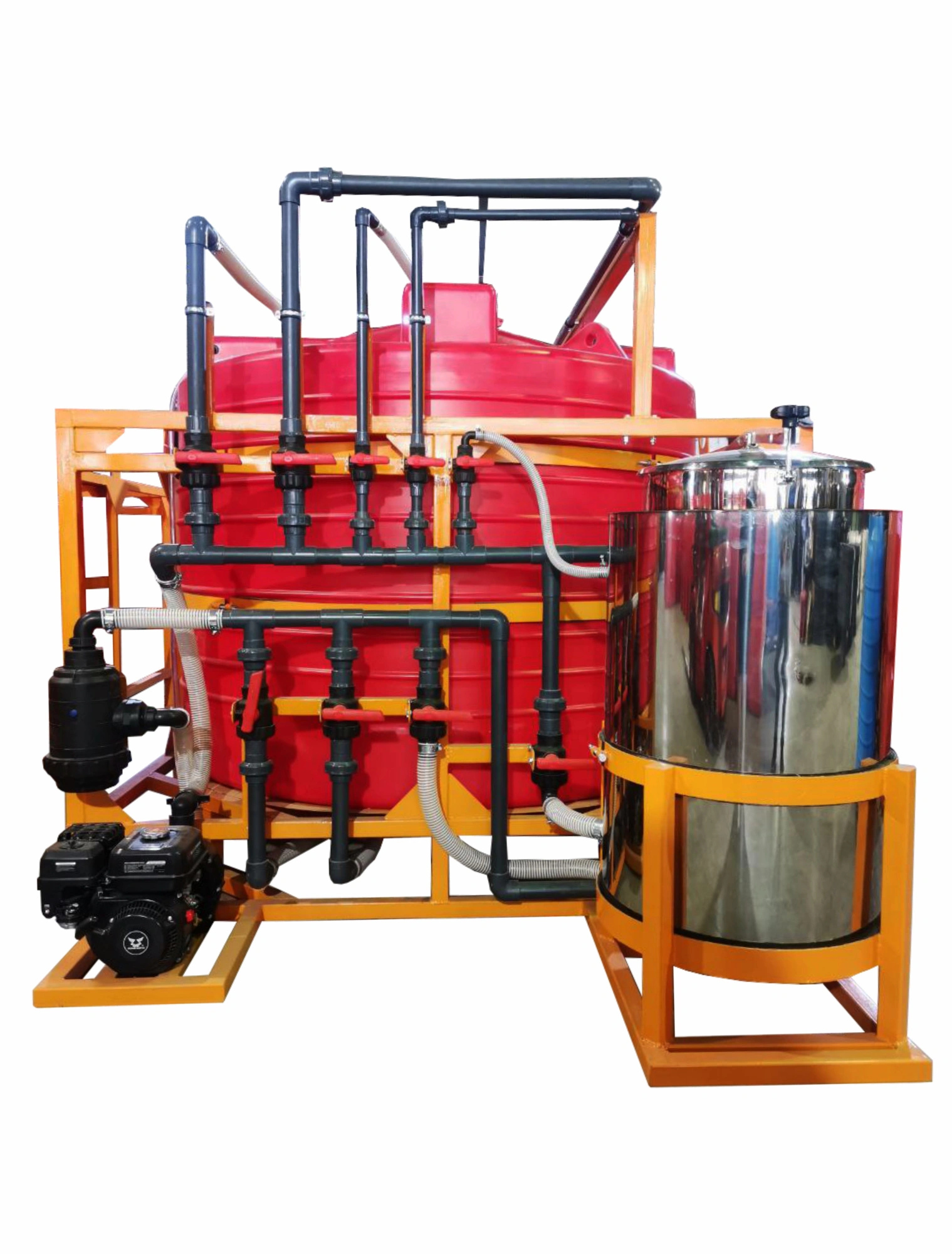 Мобильный растворный узел 3" 10000 л (2х5000 л) 