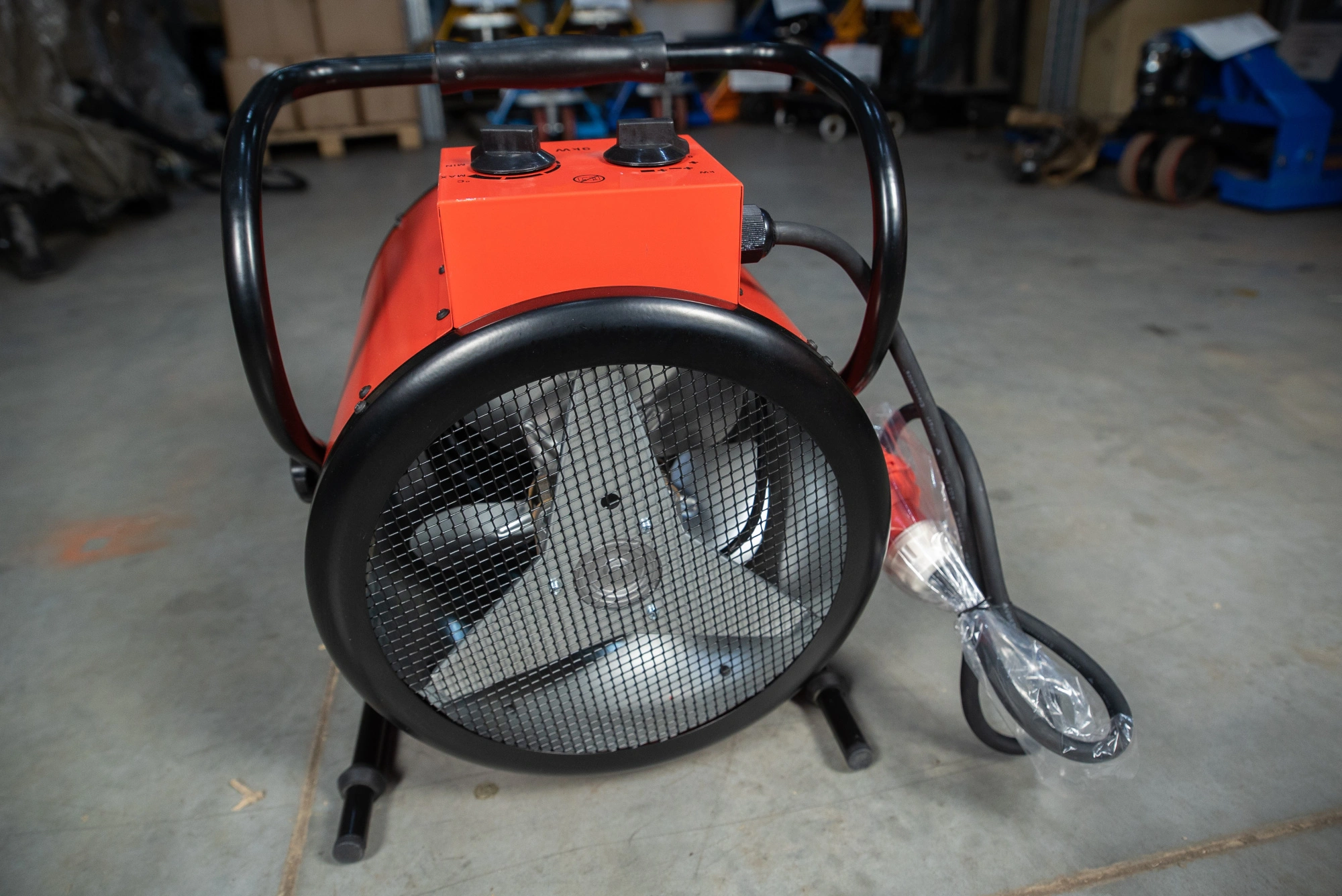 Пушка тепловая электрическая 9 кВт 380В ТЭН из нержавеющей стали TOR BJE-F9