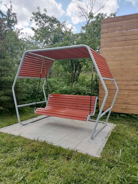 Садово-парковые качели «Грани Вуд» Ангарская сосна