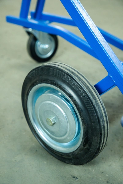 Тележка для баллонов пропан + кислород TOR ТГК-П, 2 баллона (250 резина + 160 поворотное)