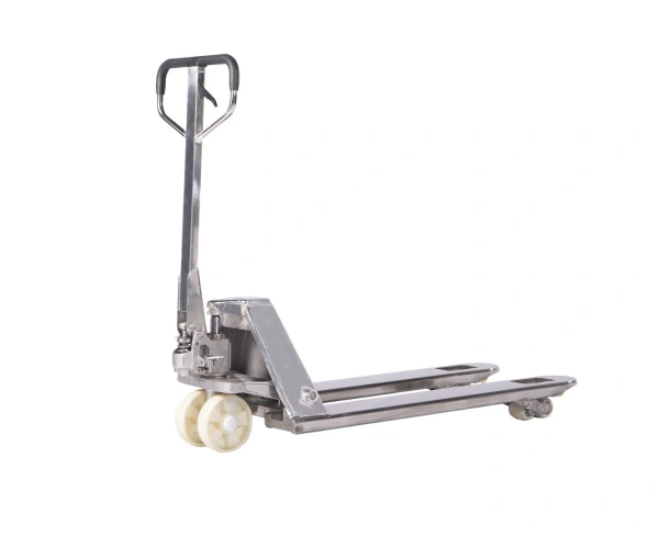 Тележка гидравлическая из нержавеющей стали 2500 кг 1150 мм нейлоновые колеса TOR WH-25S