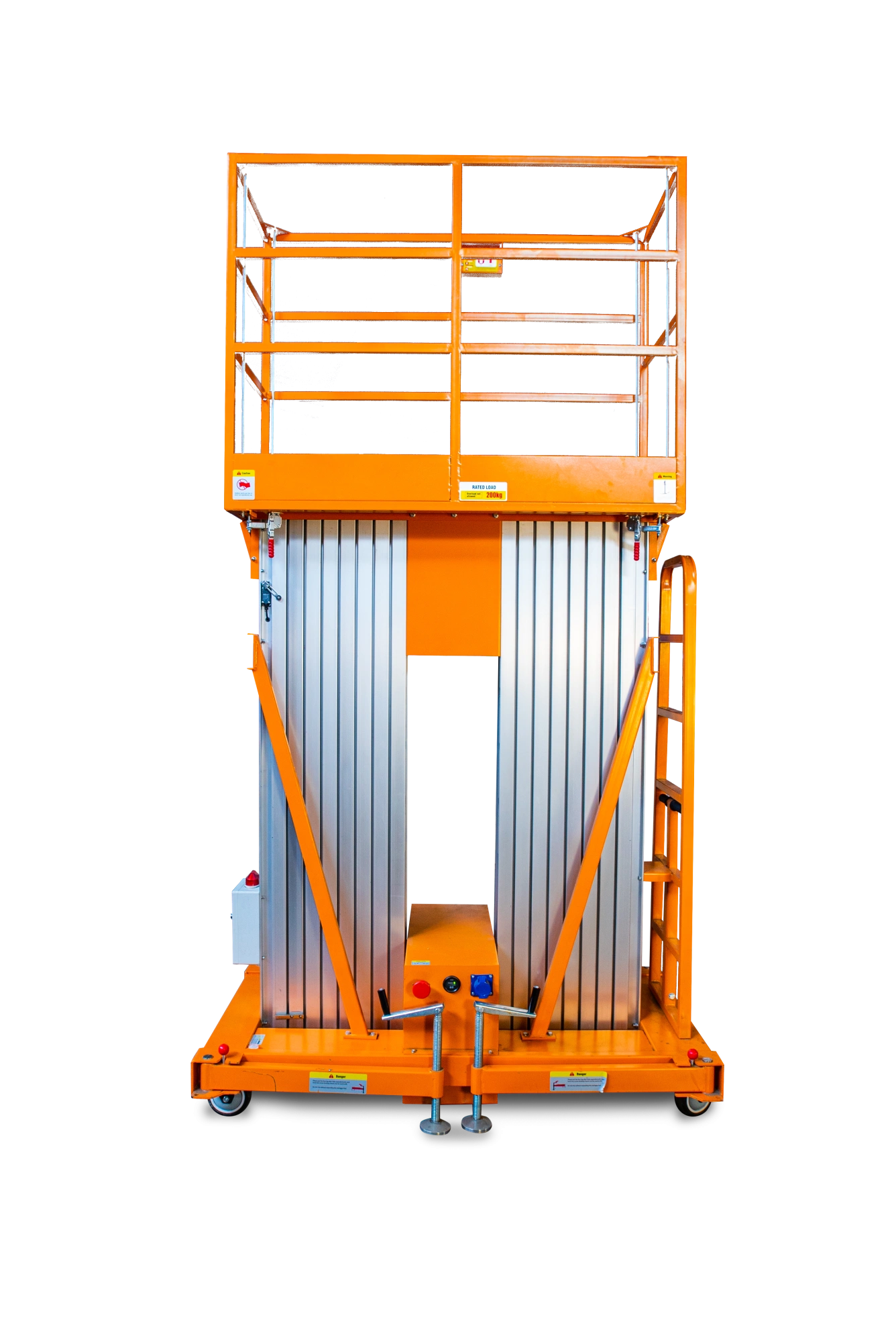 Подъемник мачтовый аккумуляторный 200 кг 12/14 м TOR GTWY12-200S DC 2-мачтовый