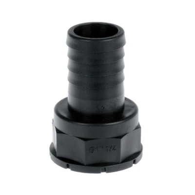 Штуцер G2 прямой елка-ВР пластик Италия