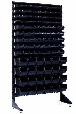 Стеллаж с пластиковыми ящиками 1801-4/5/4 CH